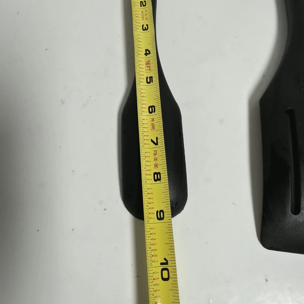 Mad Hungry 2-Pc Silicone Spurtle Set Black Mini Spatula & Slotted Turner
